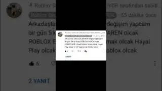 @Roblox Semra @Ronlox Ece @Yağmur ile Roblox @Hayal Play @Roblox Irmak(AÇIKLAMAYI OKU)