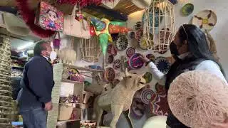Artesanías de Metepec, ¡la piñata más bonita que he visto!