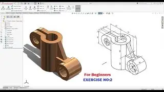 SolidWorks Tutorial for Beginners Exercise - 2