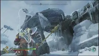Odin's Raven in Derelict Outpost | God of War: Ragnarök 4K Clips (PS5, PS4) | God of War Ragnarok