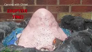 How to make a volcano | Eruption with vinegar and bicarbonate of soda | primary school project