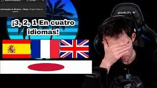 Cuenta atrás en cuatro idiomas diferentes XD