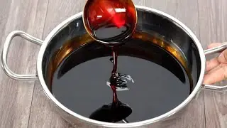 Cách thắng Nước Màu để lâu không đông, dùng kho cá, ướp thịt rất ngon