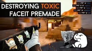 DESTROYING 3000 ELO TRASHTALKERS ON FACEIT (ft. FURIOUSSS)