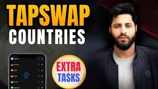 Tapswap | How to Get extra Tasks  | Top Countries| 2M Coins Daily