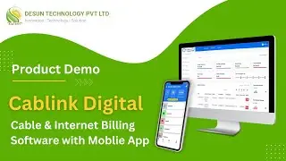 Cable & Internet billing software with Mobile App | Cable TV and ISP Billing Software | English Demo
