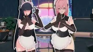 Maid Miyabi x Yanagi - Doodle Dance【Zenless Zone Zero MMD/4k】