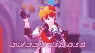 【60Fps】Genshin Impact — スウィート・マジック Sweet magic 【Childe MMD】
