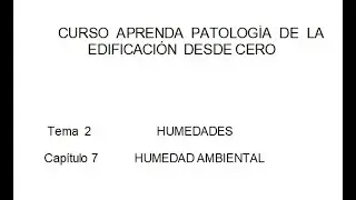 HUMEDAD AMBIENTAL