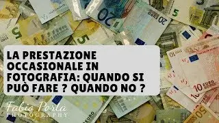 La prestazione occasionale con ritenuta d'acconto in fotografia: quando si può fare? quando no?