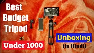 Unboxing Cheap And Portable Tripod Stand Under 1000 Link In The Description.