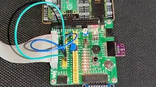 RP2040 Raspberry PI PICO - SSD1306 (SPI) OLED Display + BME280 (SPI) Environment Sensor Demo