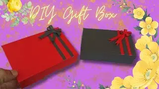 Diy gift box || How to make a gift box step by step || Origami