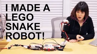 LEGO Mindstorms R3PTAR: I made a snake robot!