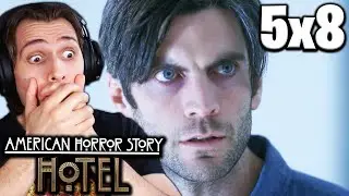 American Horror Story - Episode 5x8 REACTION!!! "The Ten Commandments Killer" (Hotel)