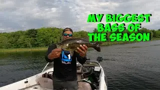 Biggest bass of the season