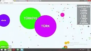 AGAR.İO  TÜRKÇE OYNANIŞ İlk İzlenim Kurtlar Sofrası