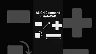 Master the ALIGN Command in AutoCAD | Move, Rotate & Scale in One Step!