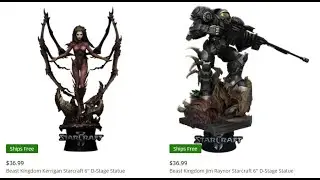 Happy 10th to Starcraft II!  Celebrate with new Kerrigan or Jimmy Raynor 6