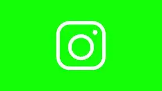 Instagram Logo Animation│Motion Graphics│Green Screen│Social Media Icons│