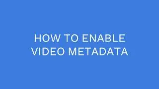 how to enable AI video metadata function DH IPC HFW71242HP Z