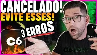URGENTE C6 Bank está REDUZINDO/CANCELANDO cartões em massa❗