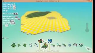 Editing Terrain in Kodu (Hebrew)