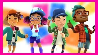 🎮 GAMER PACK - Jenny, Jia, Lee and Andy | Subway Surfers