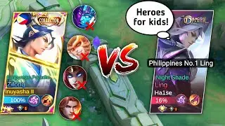 INUYASHA VS TOP 1 PHILIPPINES & GLOBAL LING🔥| HE MAKE US DANCE