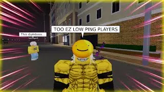 [YBA] How HIGH PING PLAYER DOMINATES YBA...