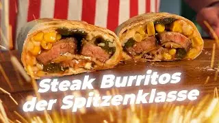 Die Flanksteak Burritos der Spitzenklasse | Die Grillshow 617  #bbq #foodporn #outdoorcooking