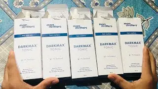 Man matter Darkmax tonic review after using 5 months #manmatters #greyhairtreatment #haircare