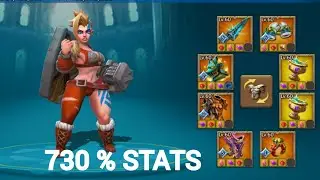 3 Account My Mega Rally Trap got rally..Lords mobile