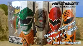 Power Rangers Lightning Collection Wave 7 Unboxing! (and Zeo Megazord!)