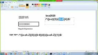 WebTech - JavaScript(Slip 11 - validate PAN card number, regular expression)