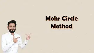 Mohr Circle Method to find Normal and Tangential Stresses on an oblique plane | Part 4
