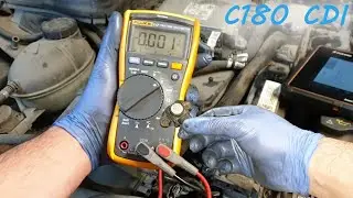 MAP sensor from W204 Mercedes C 180 CDI Diagnose , Test , Clean OM651