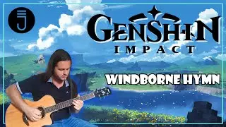 João Paulo plays WINDBORNE HYMN - Genshin Impact |  Guitar Cover [FINGERSTYLE]