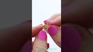 Wire wrapping rings #daintyring #jewelrydesign #jewelrycrafting