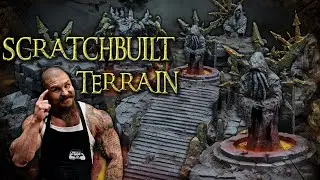 How to make Warhammer Chaos lava terrain