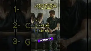 Signos que saben jugar con la mente de los demás. #shorts #signos #inteligencia