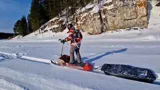 На мотоснегокатах по Чусовой