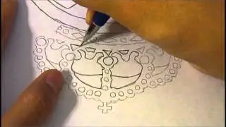 Speed Drawing - Real Madrid Logo