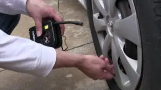 How to use a 12 volt portable Tire Inflator -  Suaoki mini air compressor review