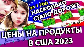 Как изменились цены на продукты в США за 1 год | Сколько стоят продукты в США в 2023 году