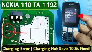 Nokia 110 New Ta-1192 Charging Error Fixed!