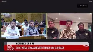 STATEMENT SEKJEN PSSI YUNUS NUSI KEPADA ANGGOTA KOMISI X DPR RI MENGENAI NATURALISASI | PSSI CORNER