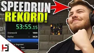 Minecraft speedrun REKORD na CZ/SK Twitchi!
