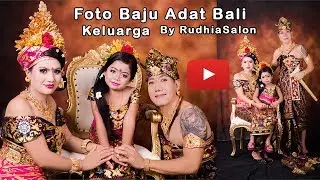 Studio Foto Baju Adat Bali Modifikasi Keluarga by Rudhia Salon Bali