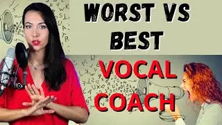 Vocal Coach teaches NEW STUDENT how to SING. Natalia Bliss vocal coach